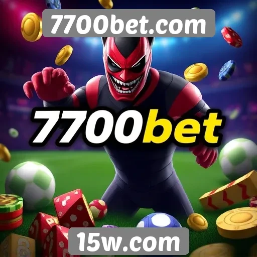Variedade de jogos disponíveis em 7700bet.com